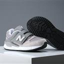 new balance新款纽巴伦童鞋530童鞋猪八革 KV530GGP银灰白黑